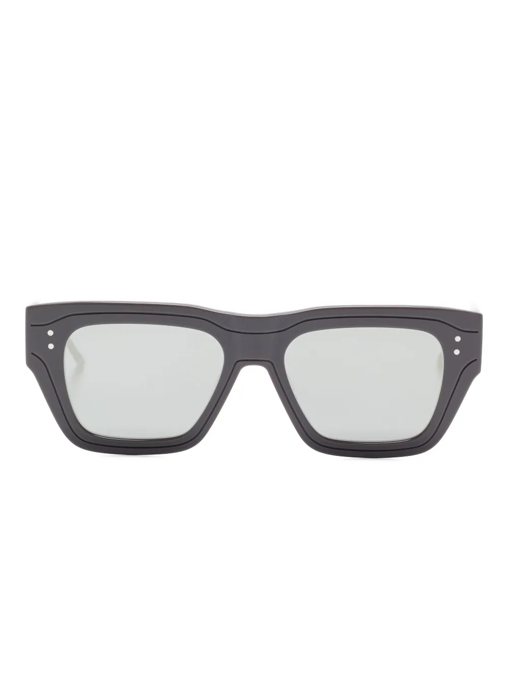 Thom Browne Eyewear rectangle-frame sunglasses Grijs