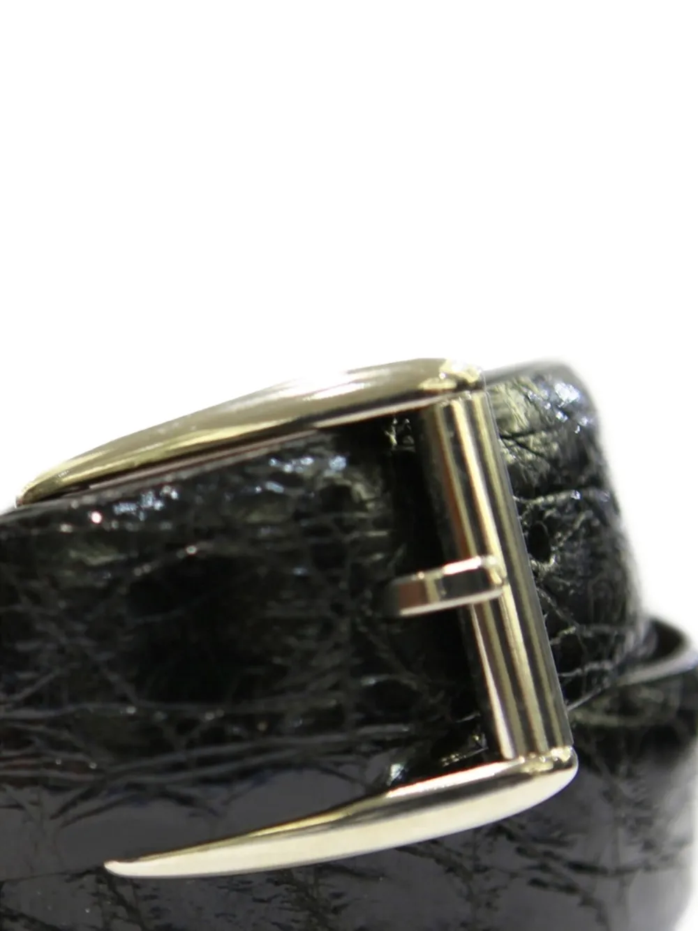Tardini Patent-leather Belt In Black