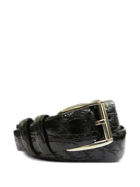 Tardini ceinture en cuir verni