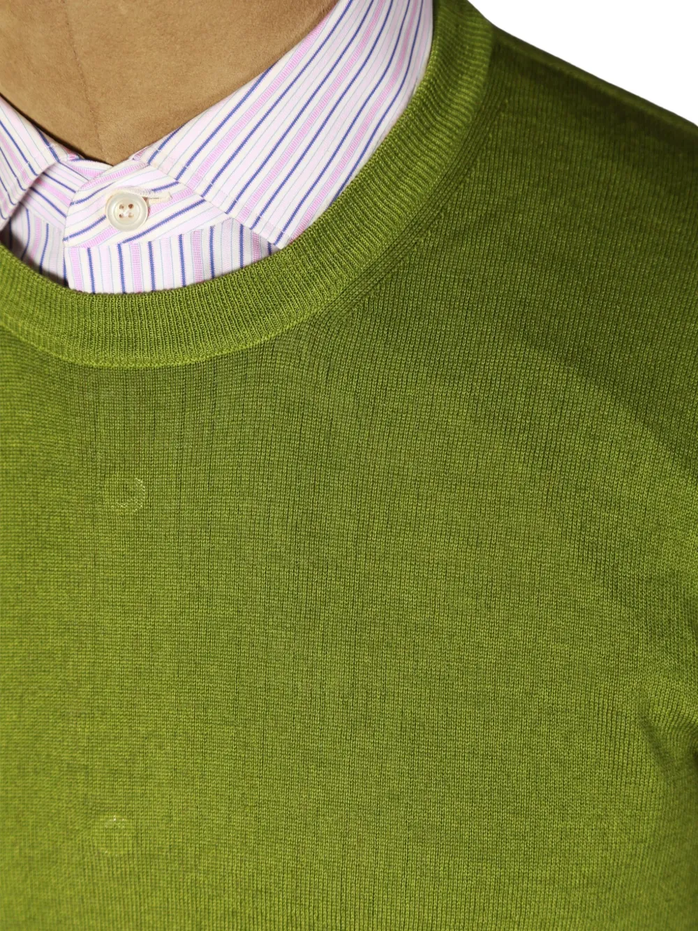 Fedeli Trui met ronde hals Groen