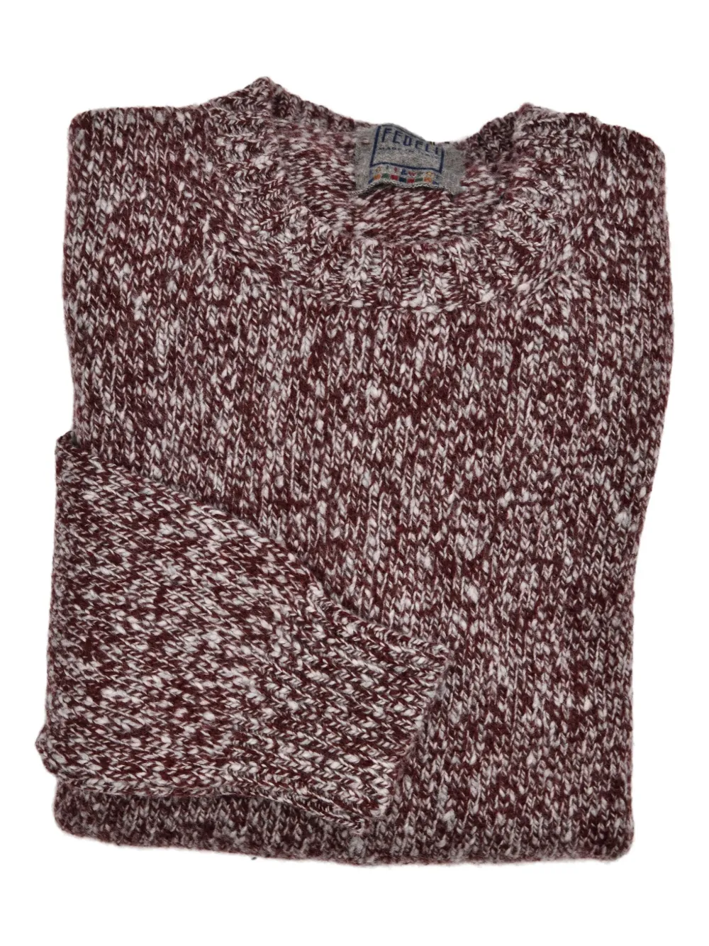 Fedeli crew-neck sweater - レッド Fedeli crew-neck sweater - レッド