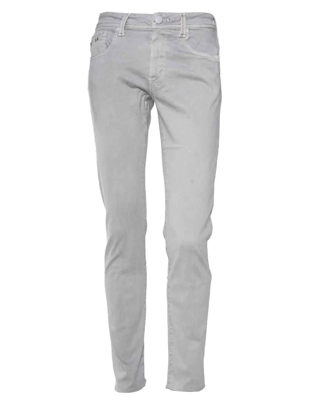 Sartoria Tramarossa Broek met vijf zakken - Grijs