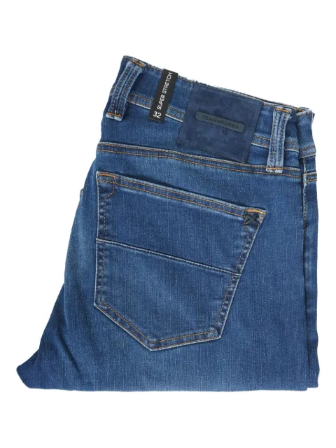 Sartoria Tramarossa logo-patch jeans