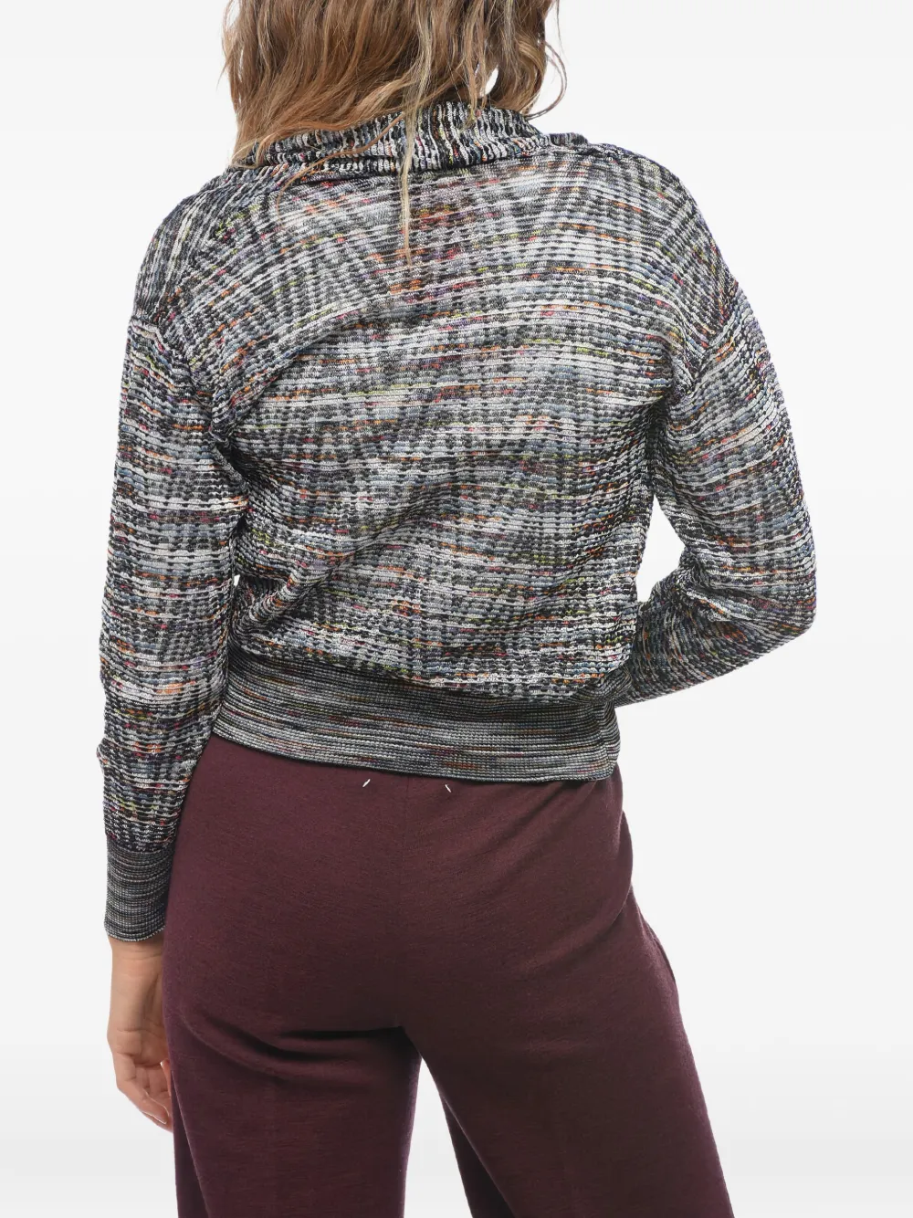 Missoni Wollen vest met V-hals Zwart