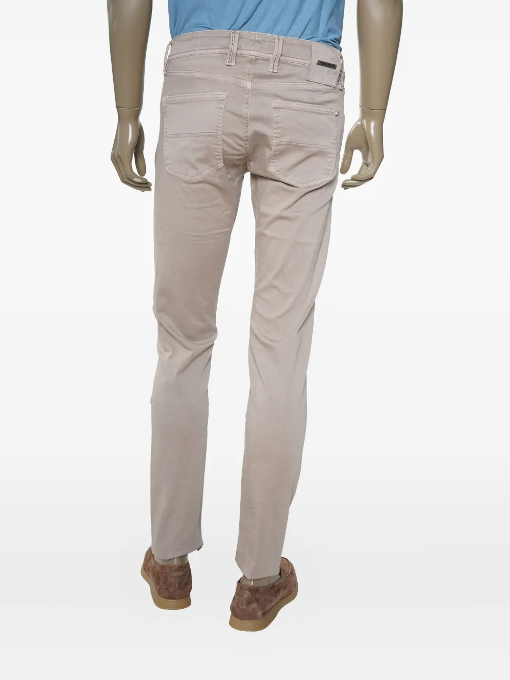 Sartoria Tramarossa Michelangelo katoenen broek Beige