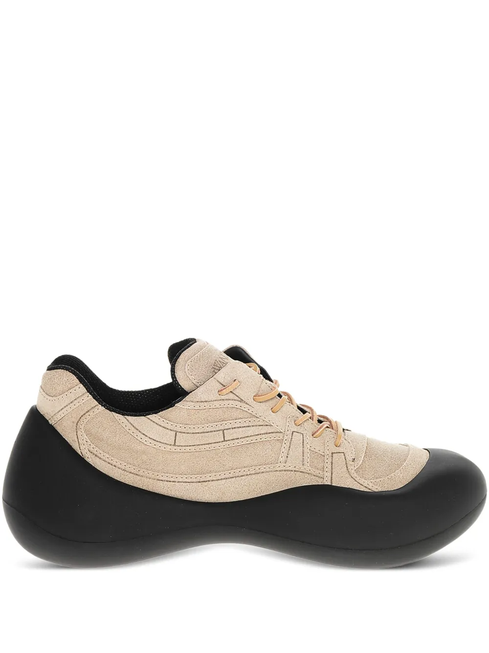 JW Anderson lace-up sneakers Neutrals