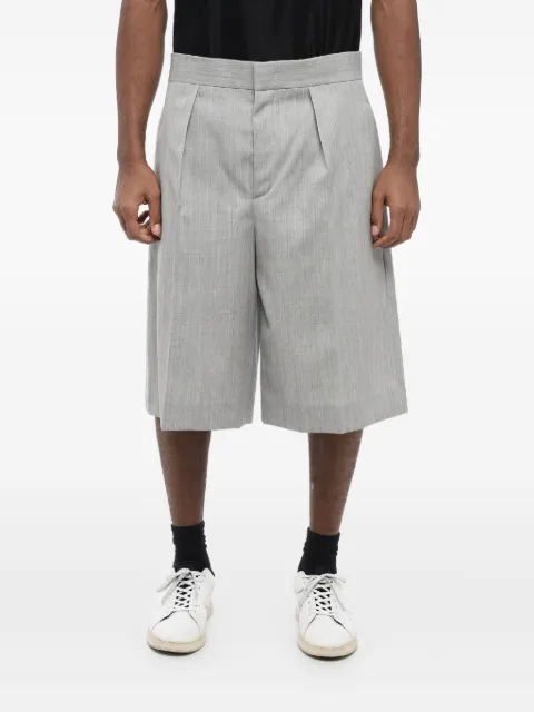 Jil Sander short à design plissé