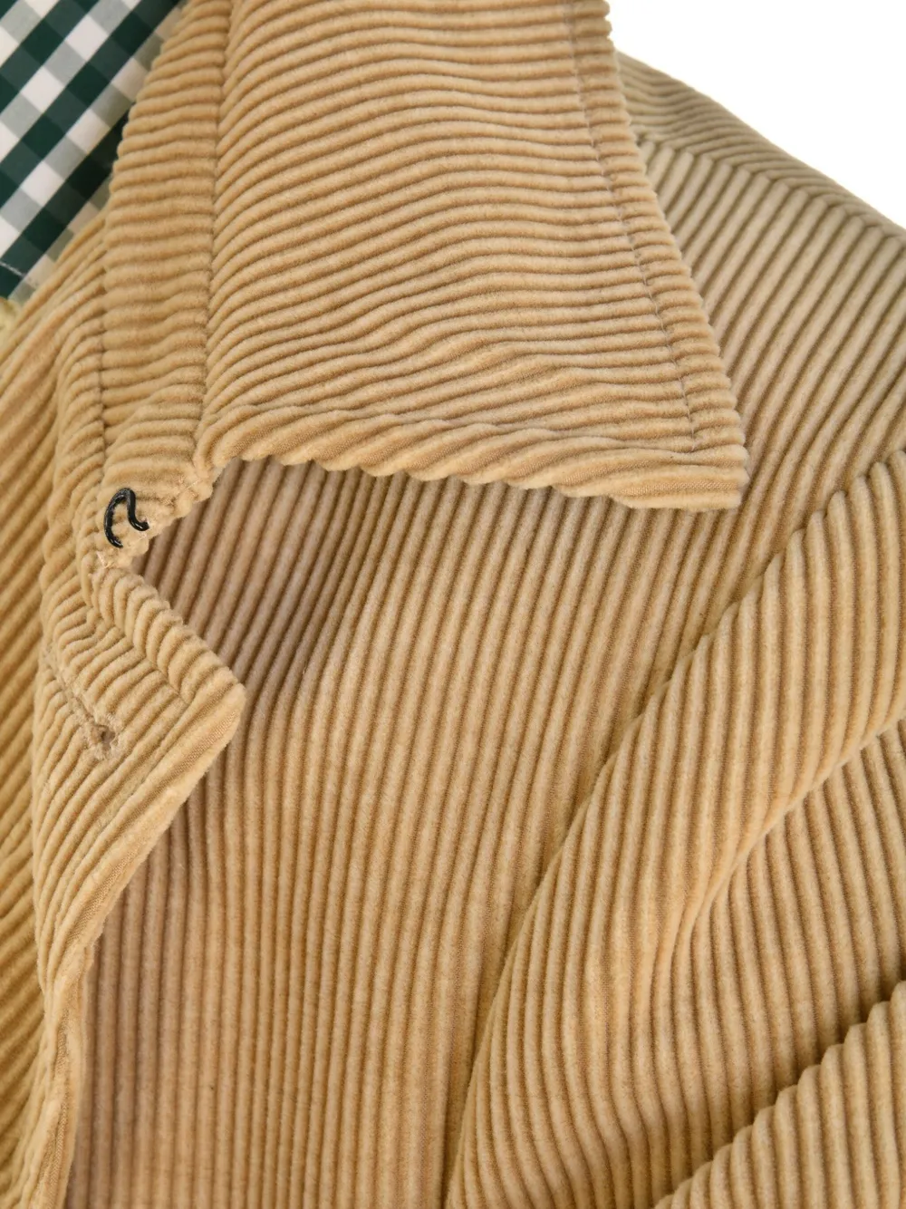Brunello Cucinelli Ribfluwelen katoenen jas Beige