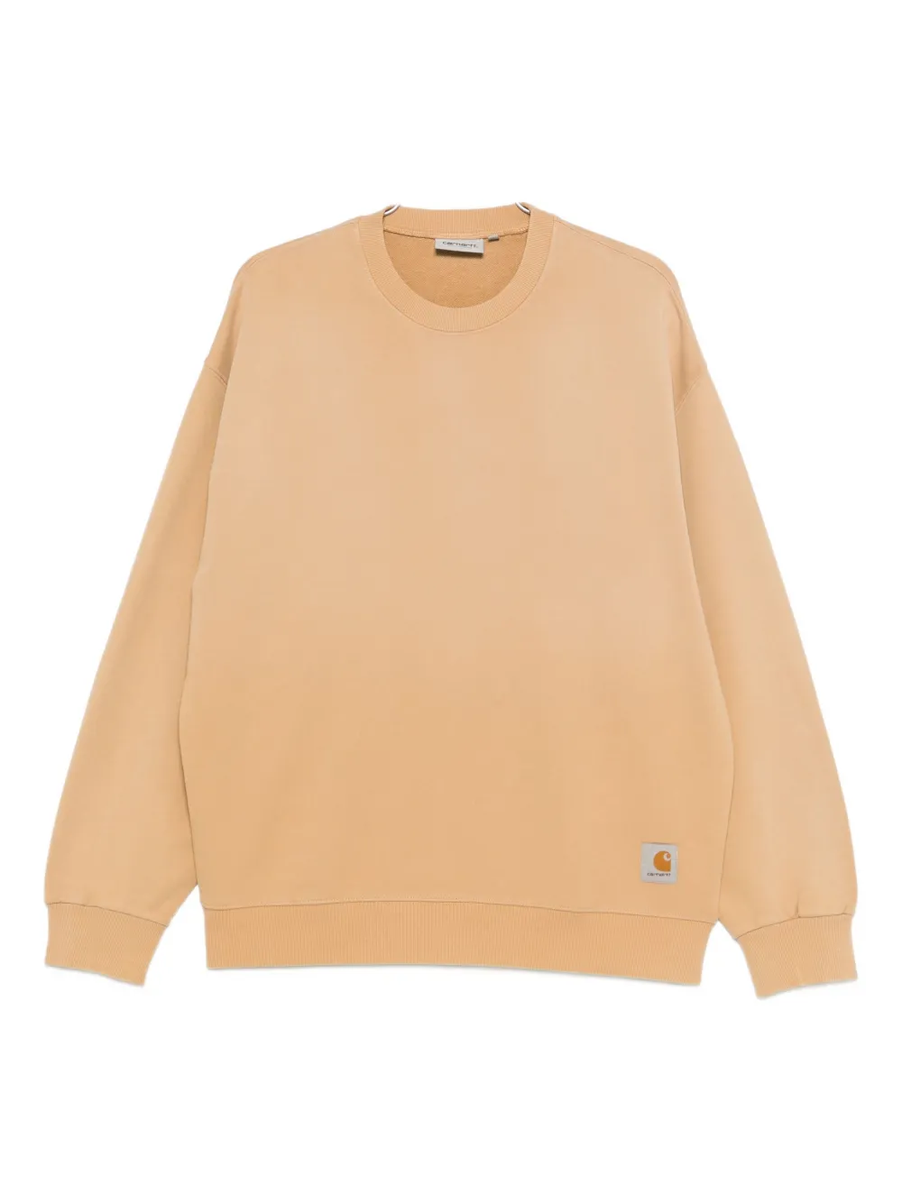 Carhartt WIP Hudson crew-neck cotton sweatshirt Beige