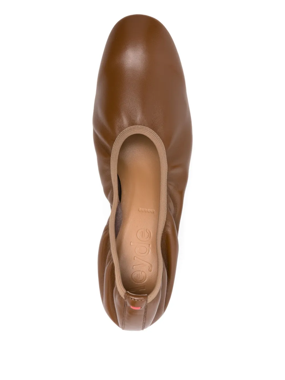 Aeyde 45mm elastic-panel block-heel pumps Brown