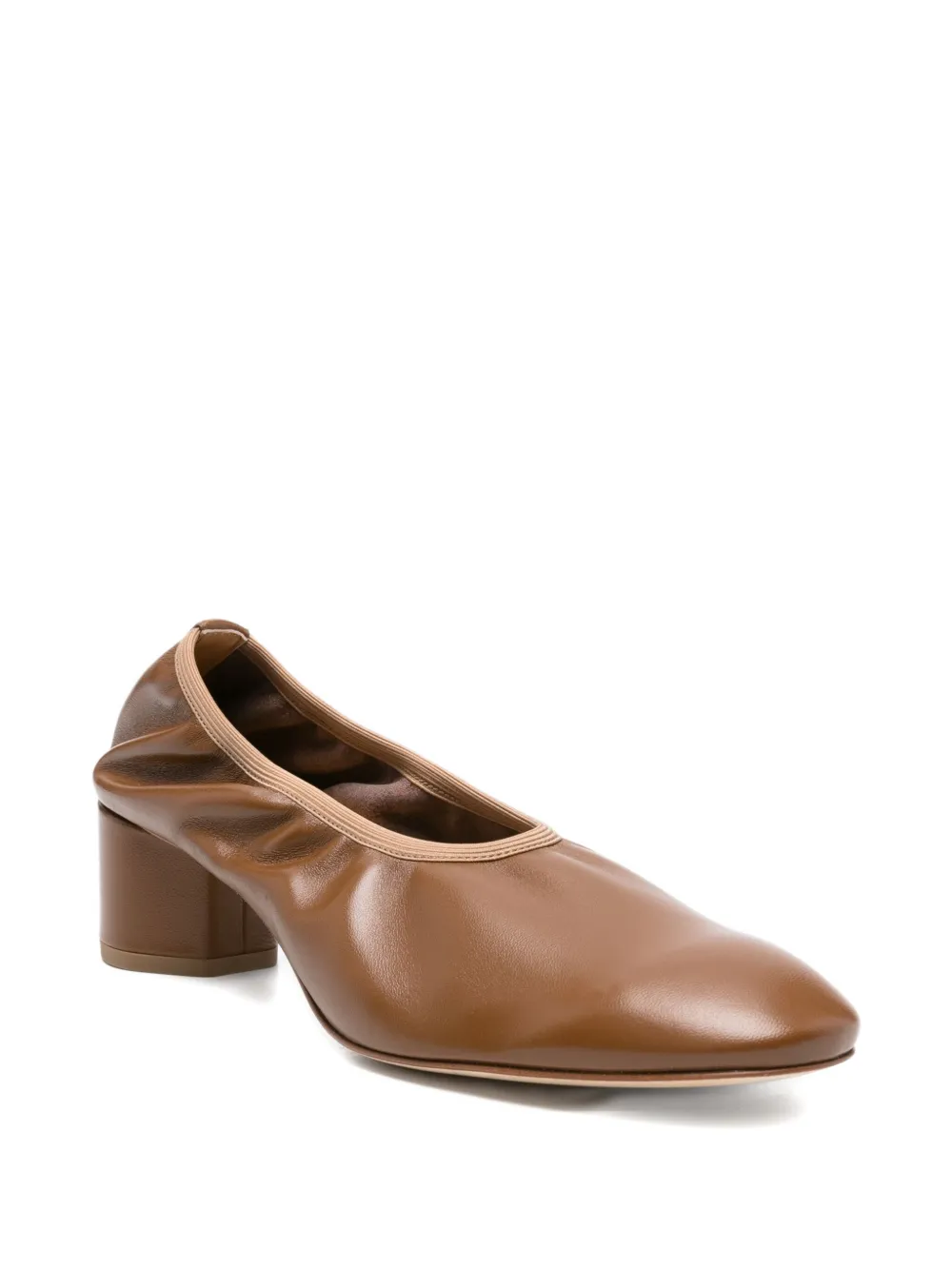 Aeyde 45mm elastic-panel block-heel pumps | Heeled Pumps | Image 2