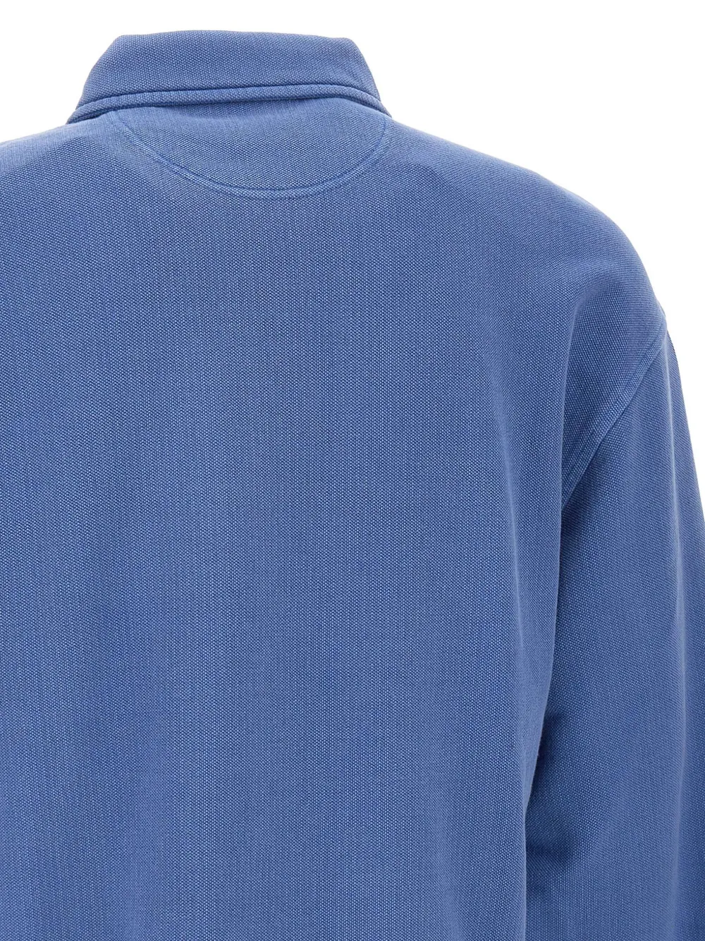 Carhartt WIP Poloshirt met halve rits Blauw