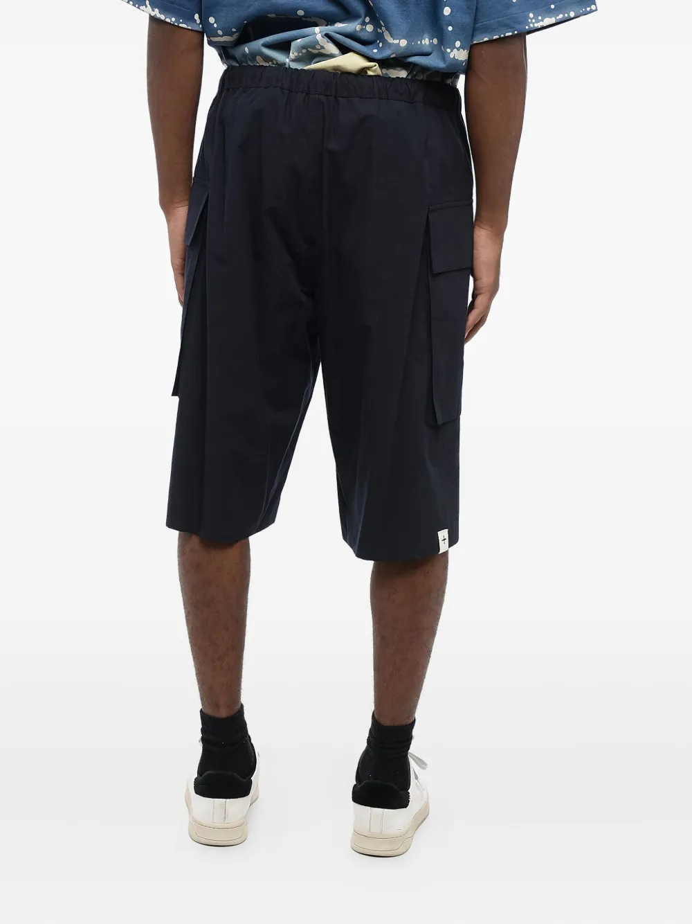 JIL SANDER DRAWSTRING CARGO SHORTS