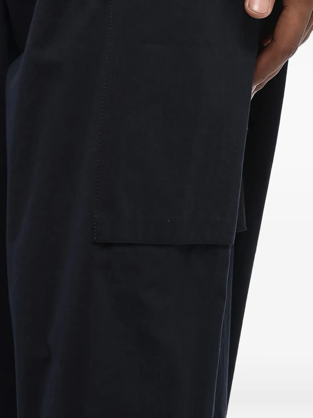 JIL SANDER DRAWSTRING CARGO SHORTS