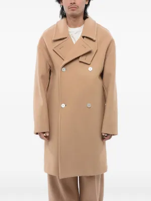 【新品】 21SS Jil Sander ダブルコート Jil Sander ダブルコート | ブラック | FARFETCH JP