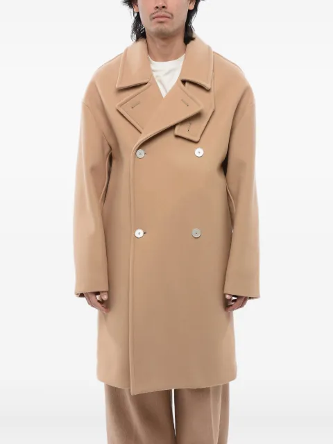 Jil Sander double-breasted wool coat