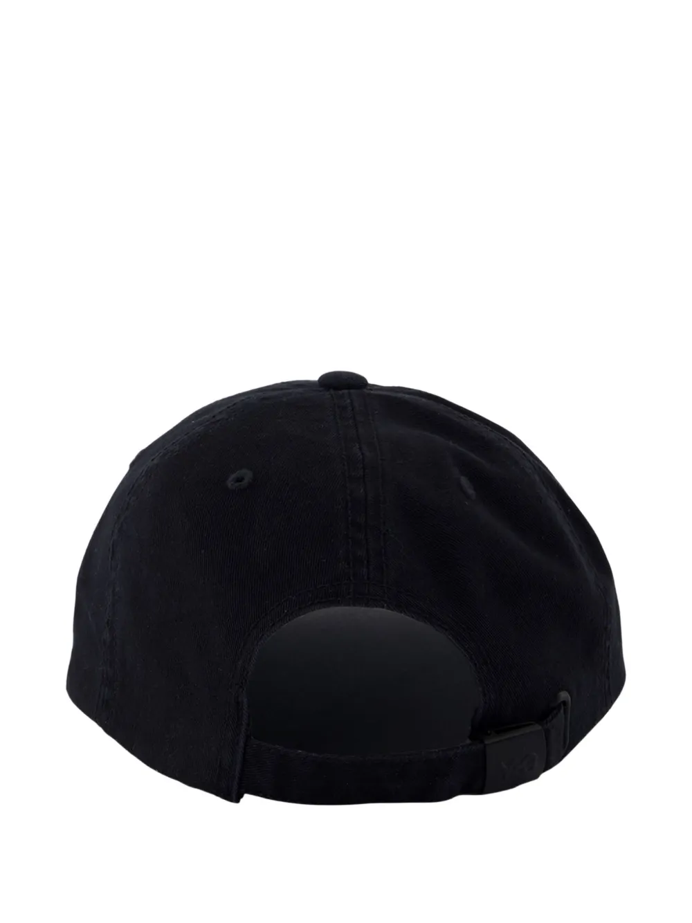 Y-3 Graphic-print Baseball Cap In Black