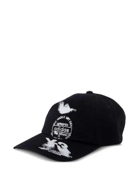 Y-3 graphic-print baseball cap