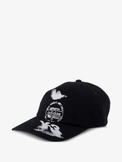 Y-3 baseballkasket med grafisk tryk