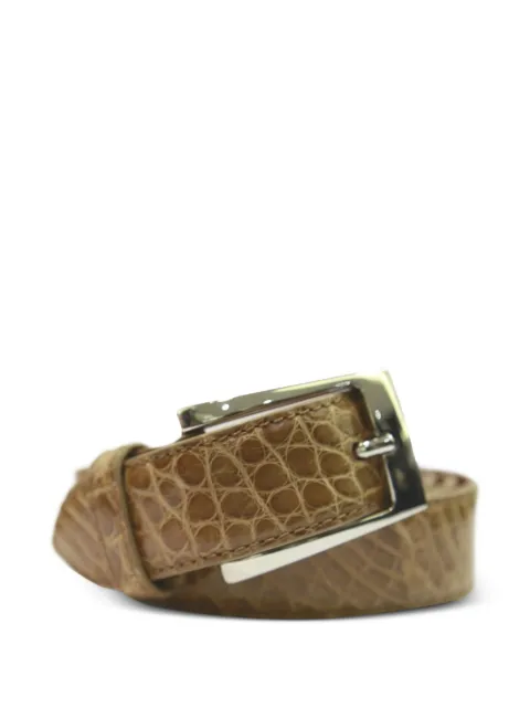 Tardini alligator skin belt