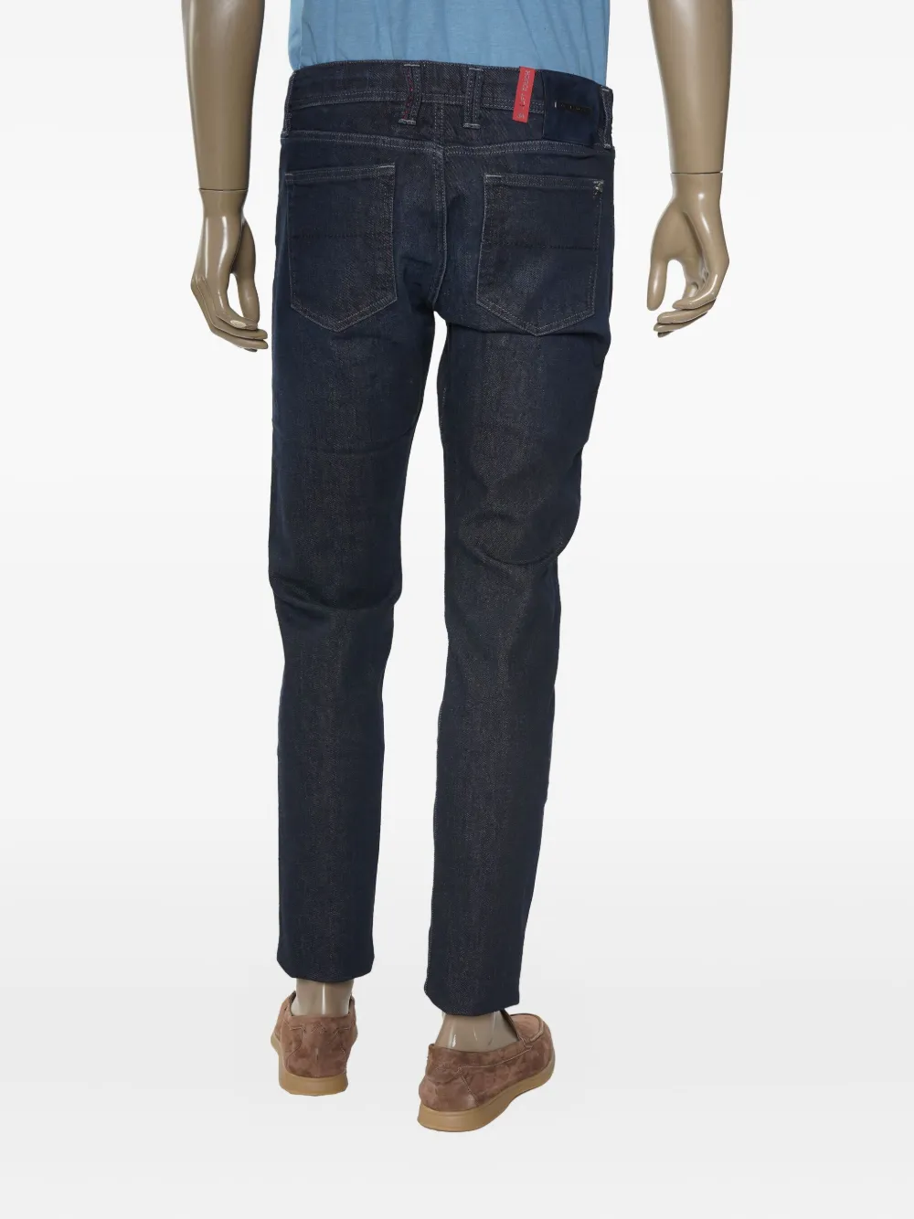 Sartoria Tramarossa Jeans met vijf zakken Blauw