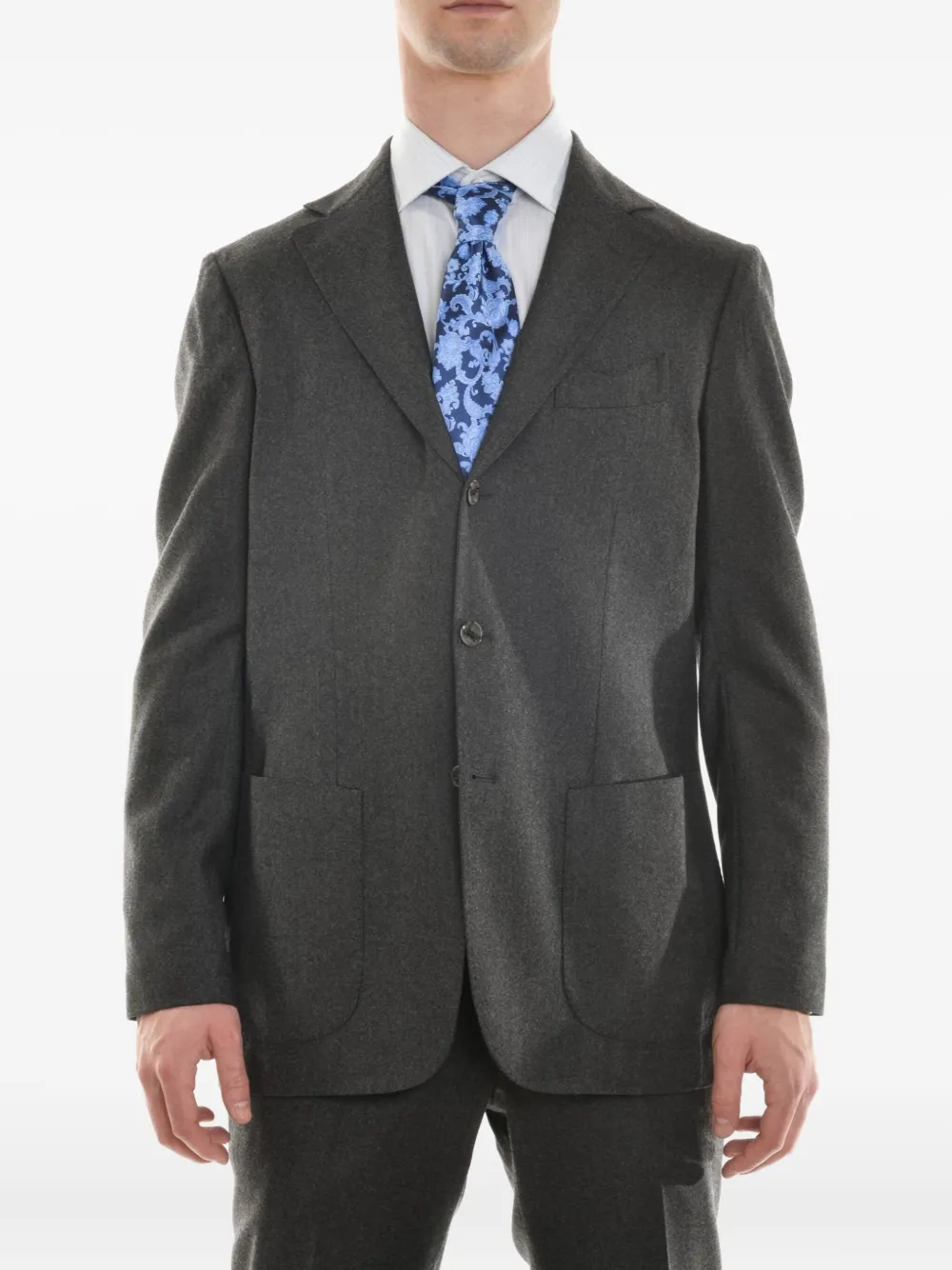 SARTORIO NAPOLI wool suit - グレー SARTORIO NAPOLI wool suit - グレー