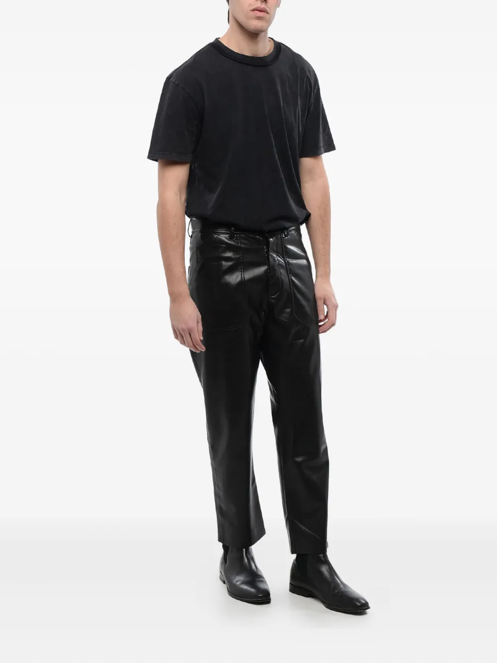 Nanushka Jasper five-pockets trousers - Zwart