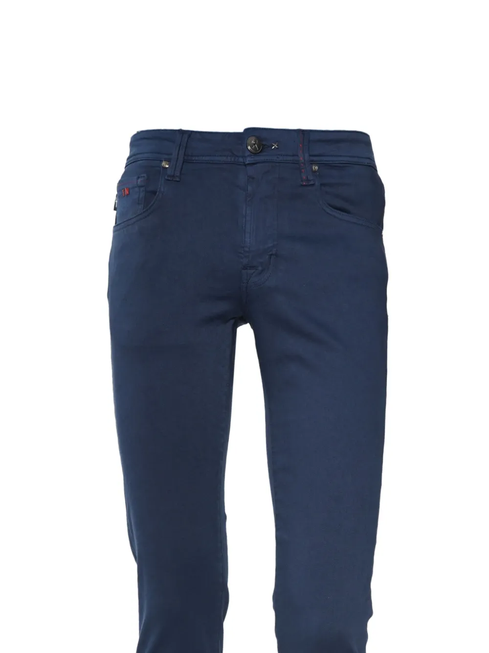 Sartoria Tramarossa Michelangelo katoenen broek Blauw