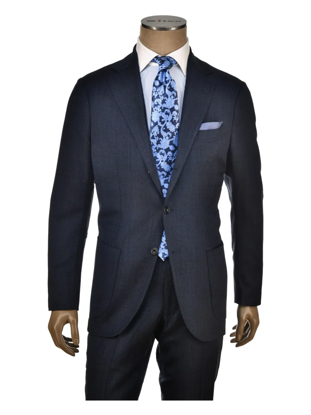 SARTORIO NAPOLI single-breasted suit Blauw