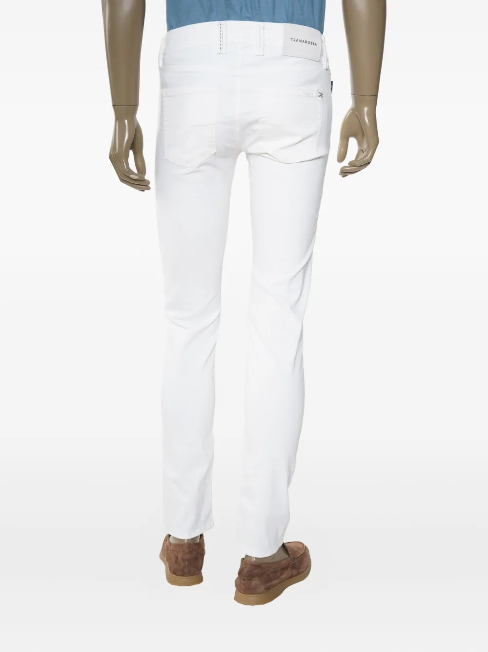 Sartoria Tramarossa Michelangelo katoenen broek Beige