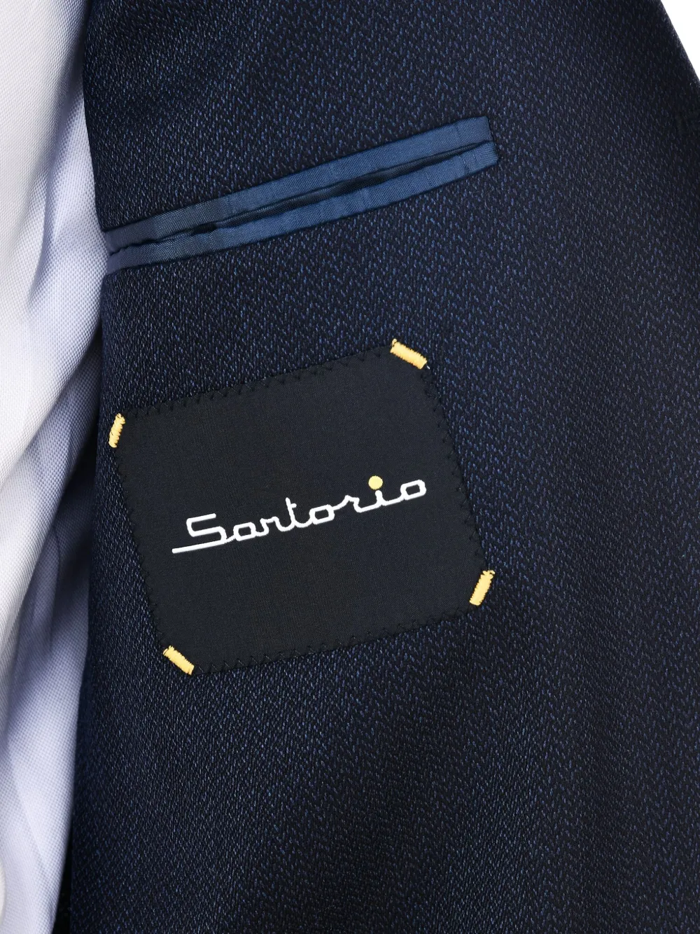 SARTORIO NAPOLI wool suit Blauw