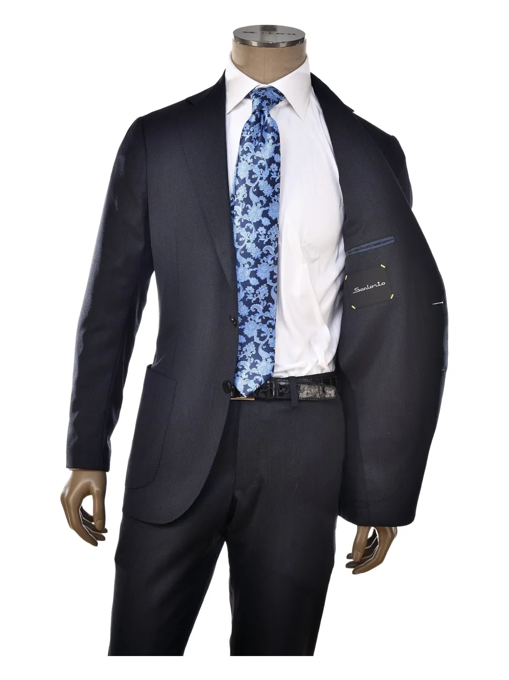 SARTORIO NAPOLI wool suit Blauw