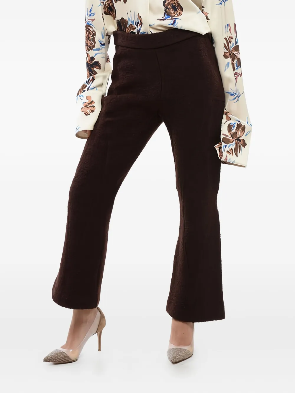 Jil Sander Pantaloni bouclé - Nero