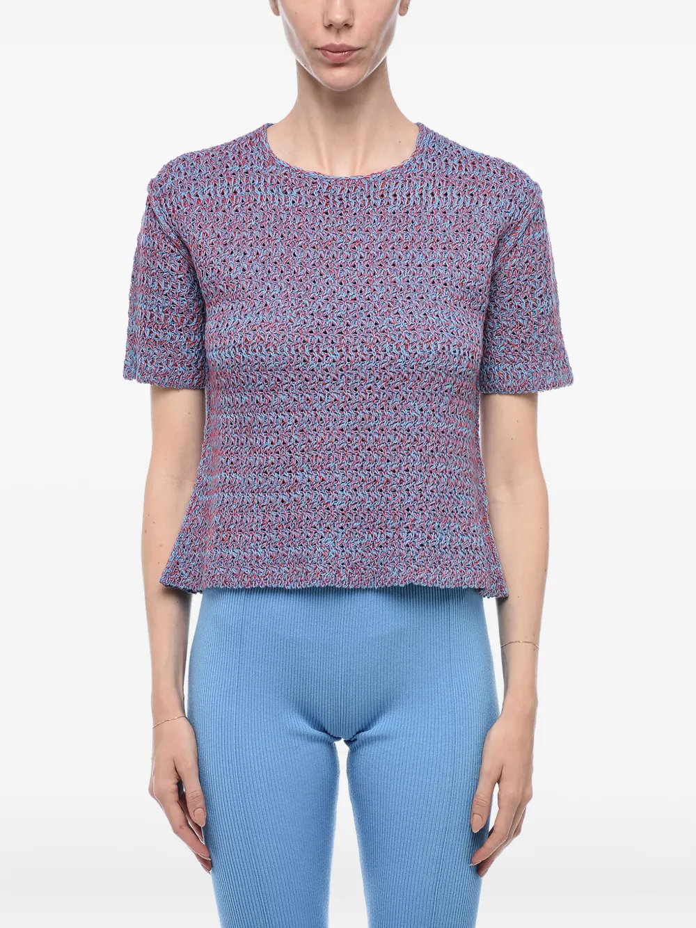 Jil Sander Top a maniche corte - Blu