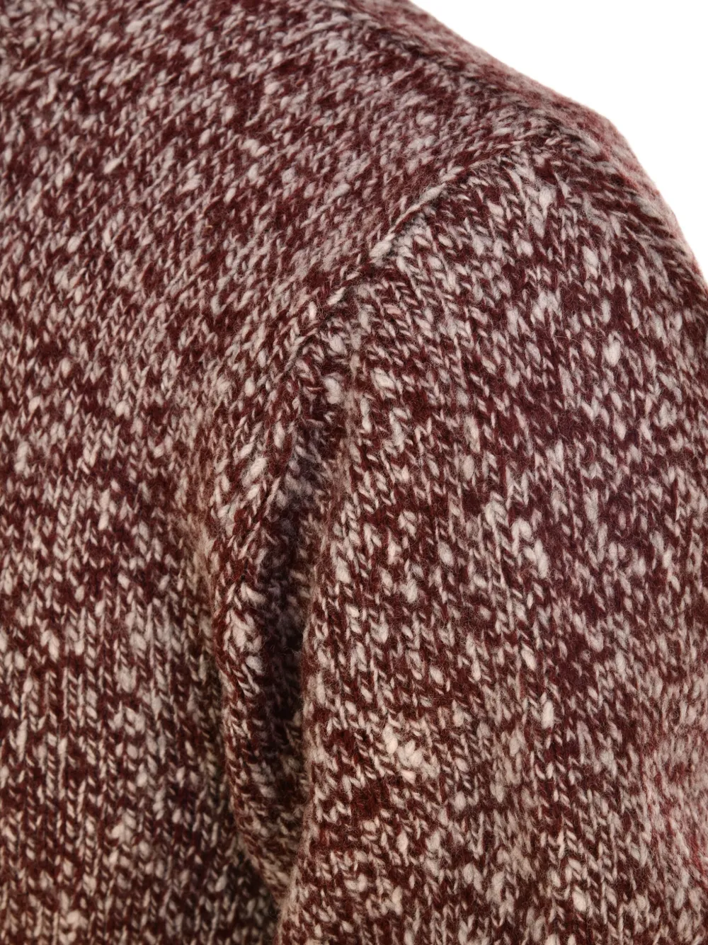 Fedeli Trui met ronde hals Rood