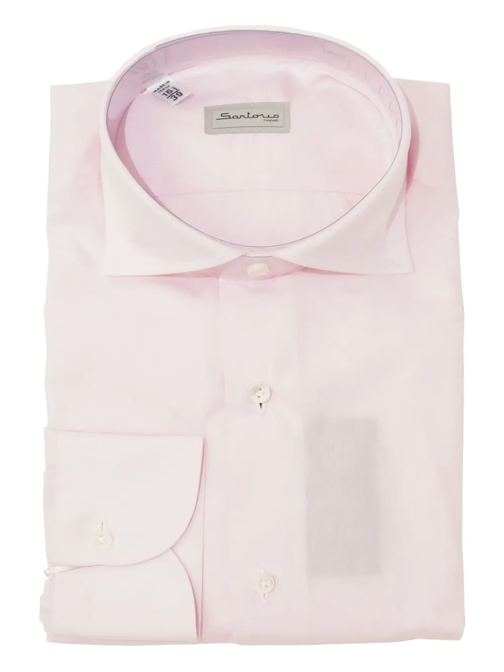 SARTORIO NAPOLI Katoenen overhemd Roze