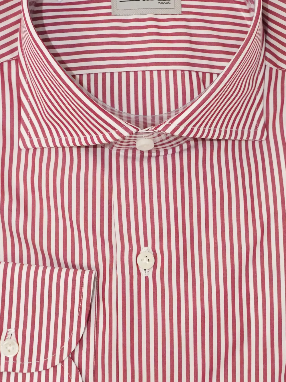 SARTORIO NAPOLI pinstripe cotton shirt | Image 2