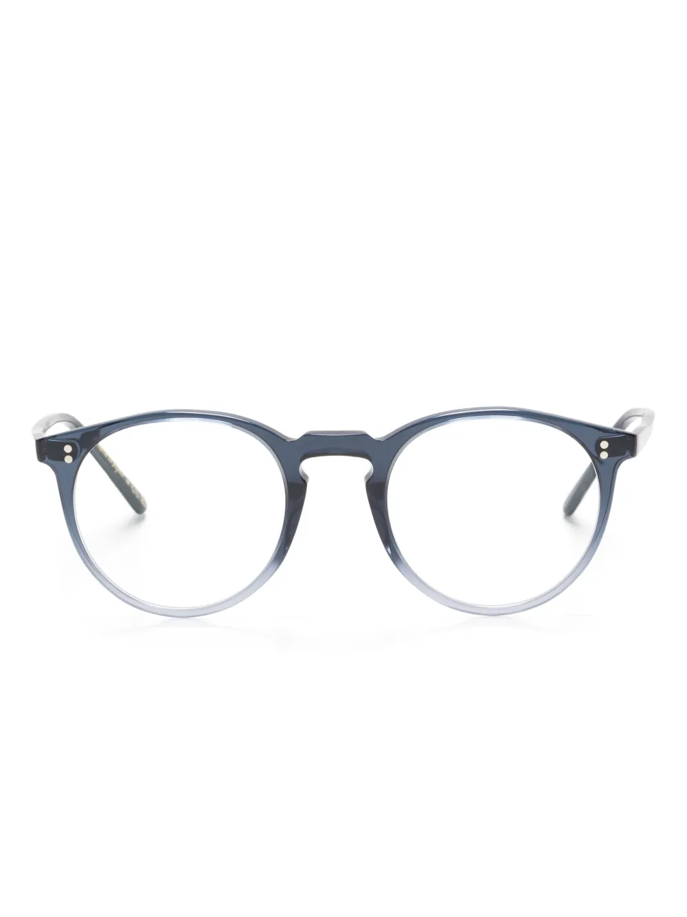 Oliver Peoples O'Malley round-frame acetate glasses Blauw