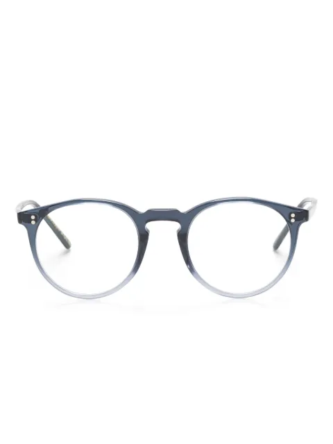Oliver Peoples O'Malley round-frame acetate glasses