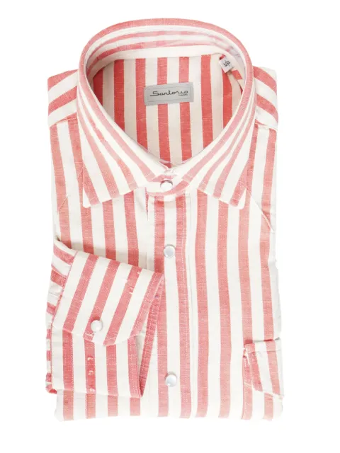 SARTORIO NAPOLI stripe-pattern shirt