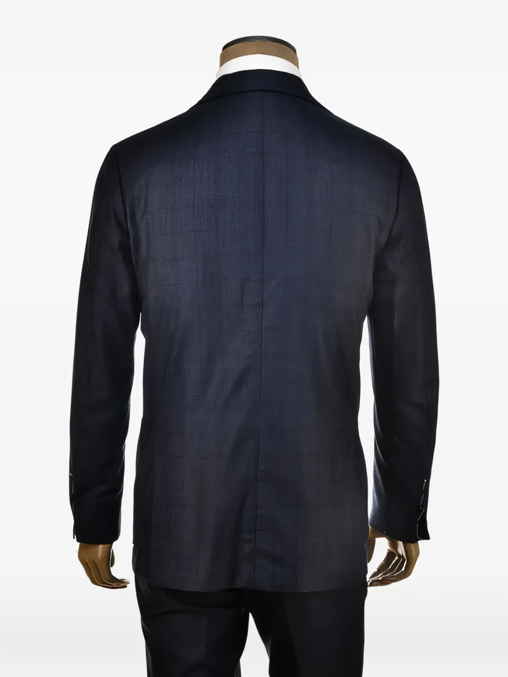 Sartorio Napoli Prince Of Wales-check Suit In Blue
