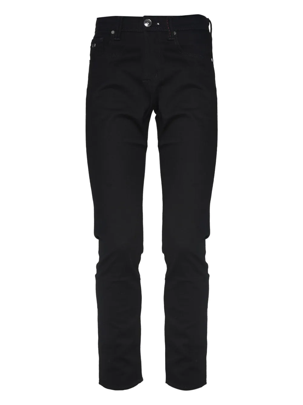 zip-fly straight-leg jeans