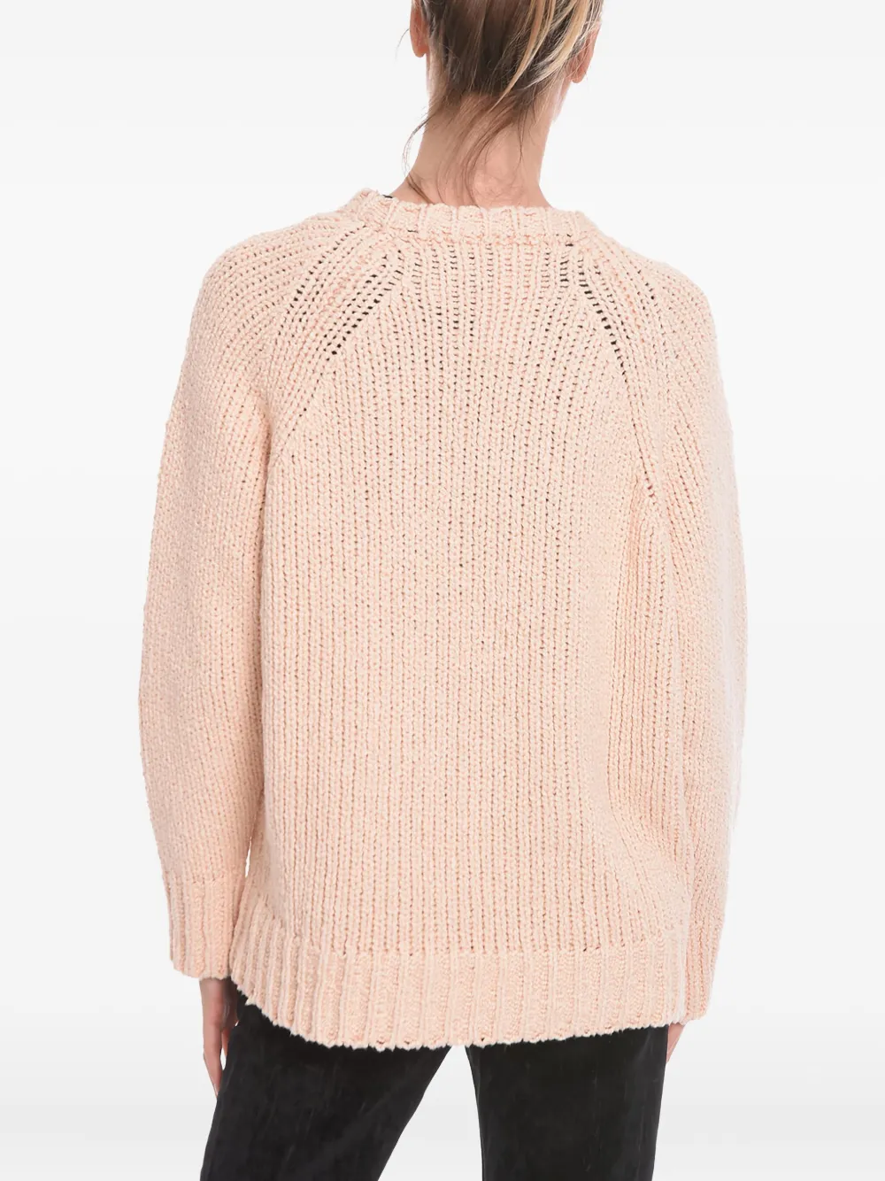 Stella McCartney Trui met asymmetrische kraag Roze