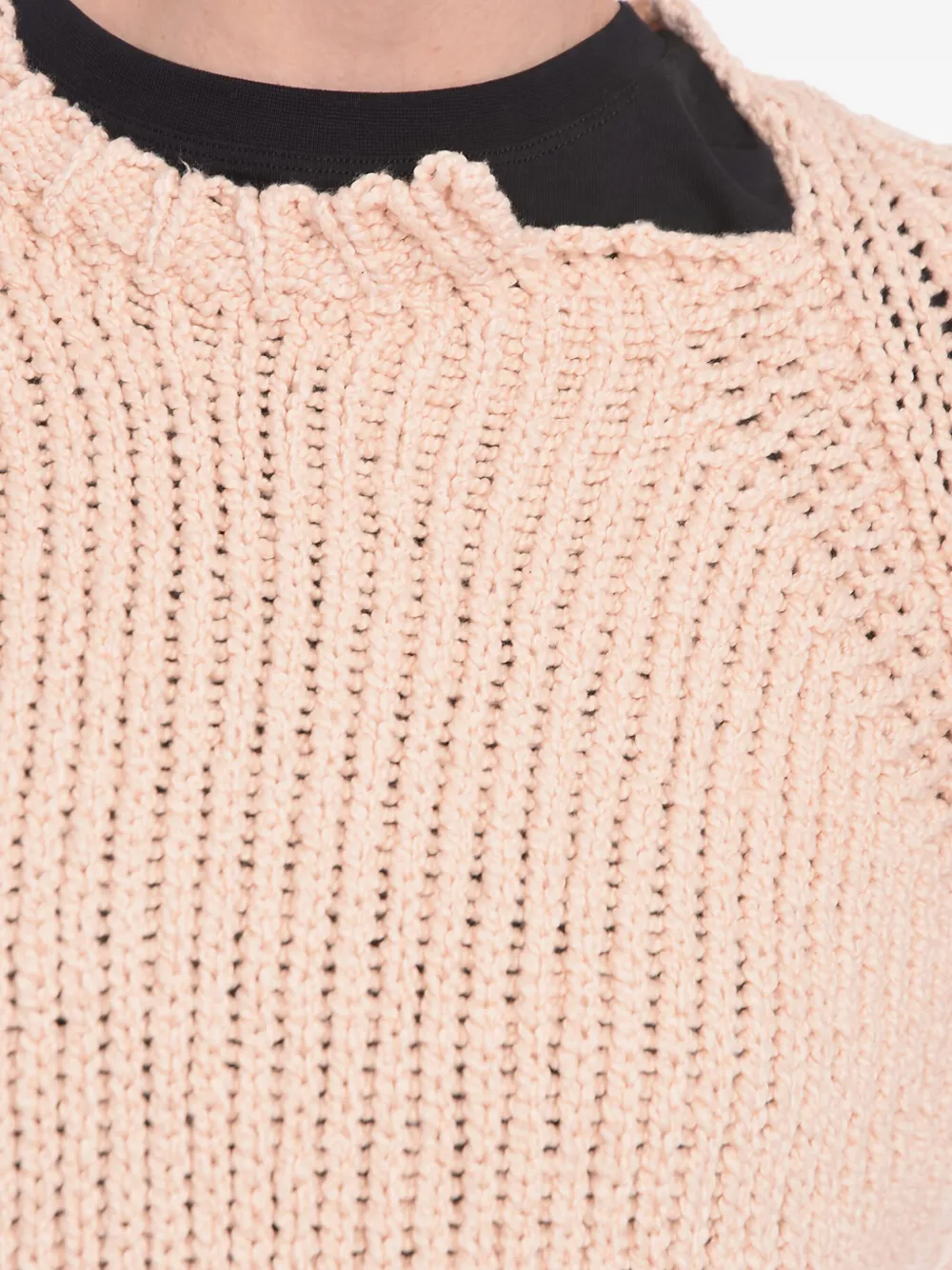 Stella McCartney Trui met asymmetrische kraag Roze