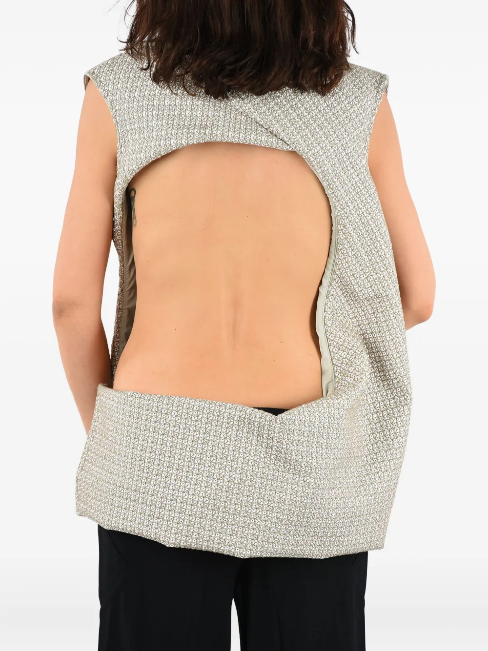 Rick Owens Blouse met borduurwerk Beige