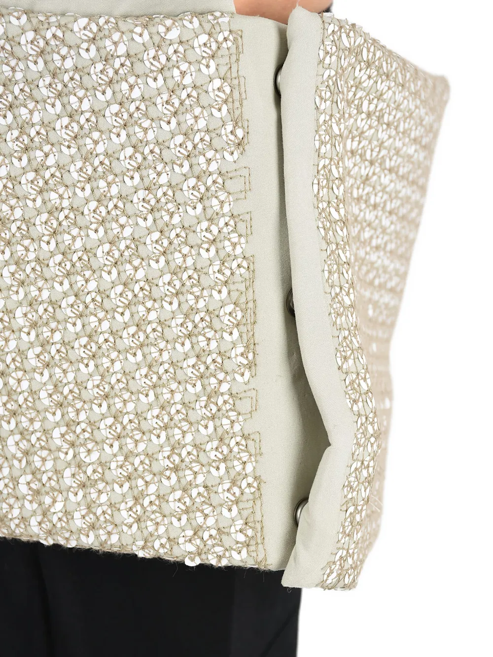 Rick Owens Blouse met borduurwerk Beige