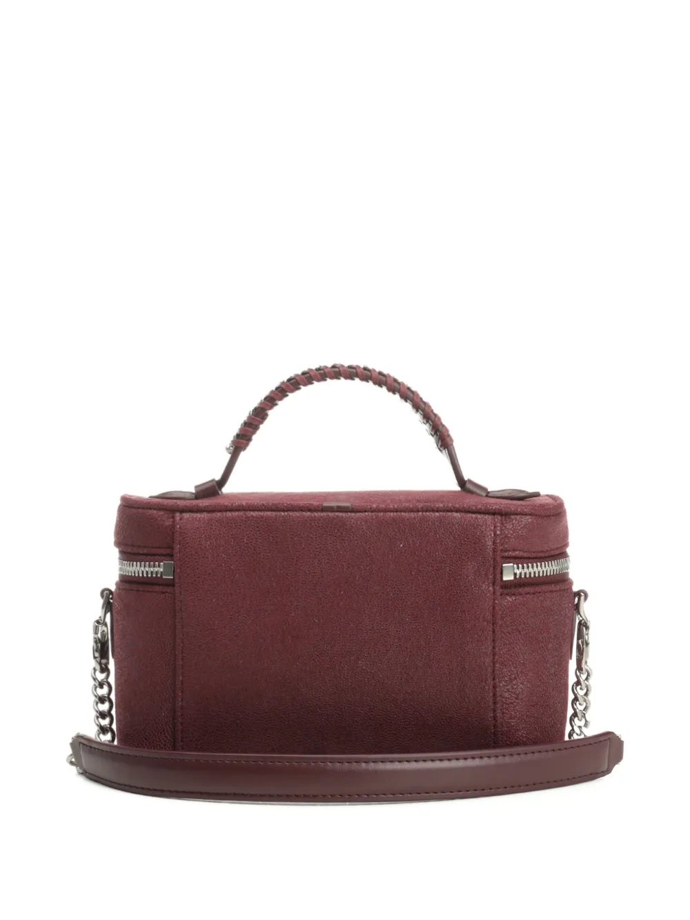 Stella McCartney Falabella vanity case 002 BORDEAUX