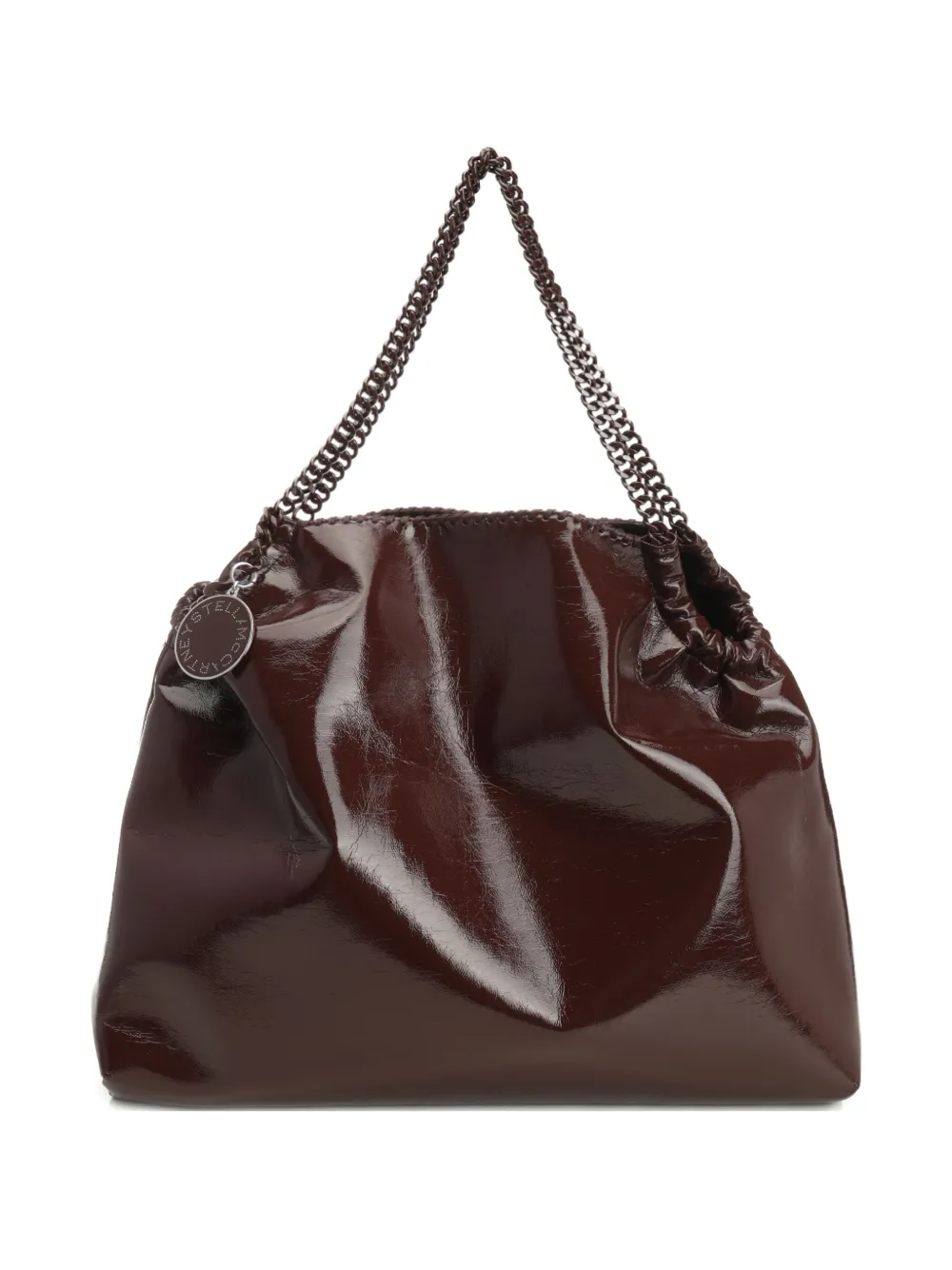 Stella McCartney Falabella shopper met ketting Bruin