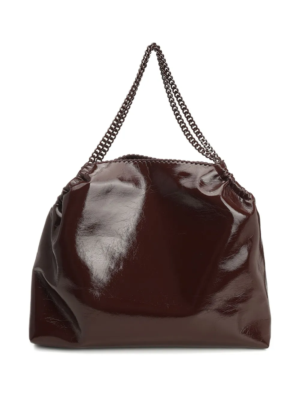 Stella McCartney Falabella shopper met ketting - Bruin