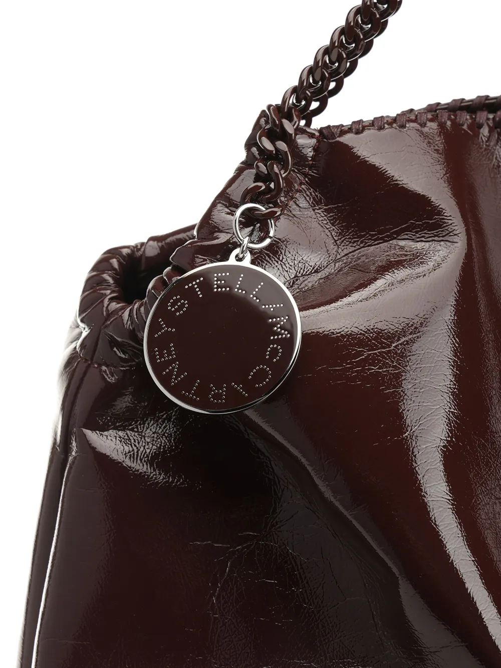 Stella McCartney Falabella shopper met ketting Bruin